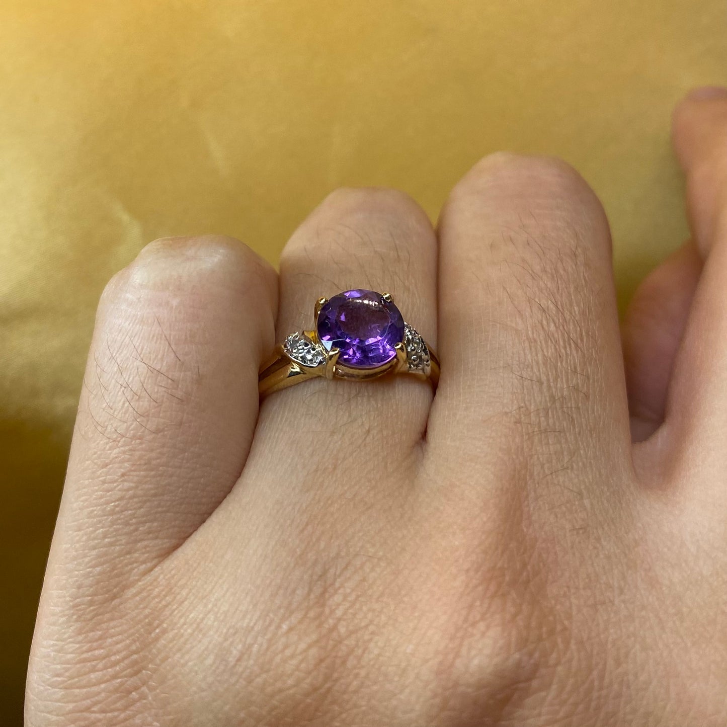 Amethyst ring