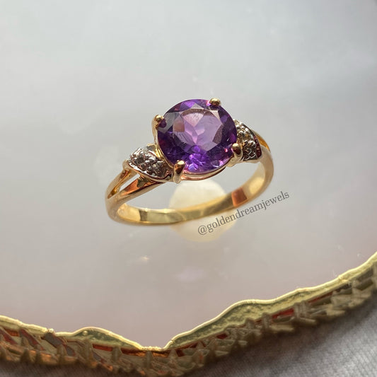 Amethyst ring