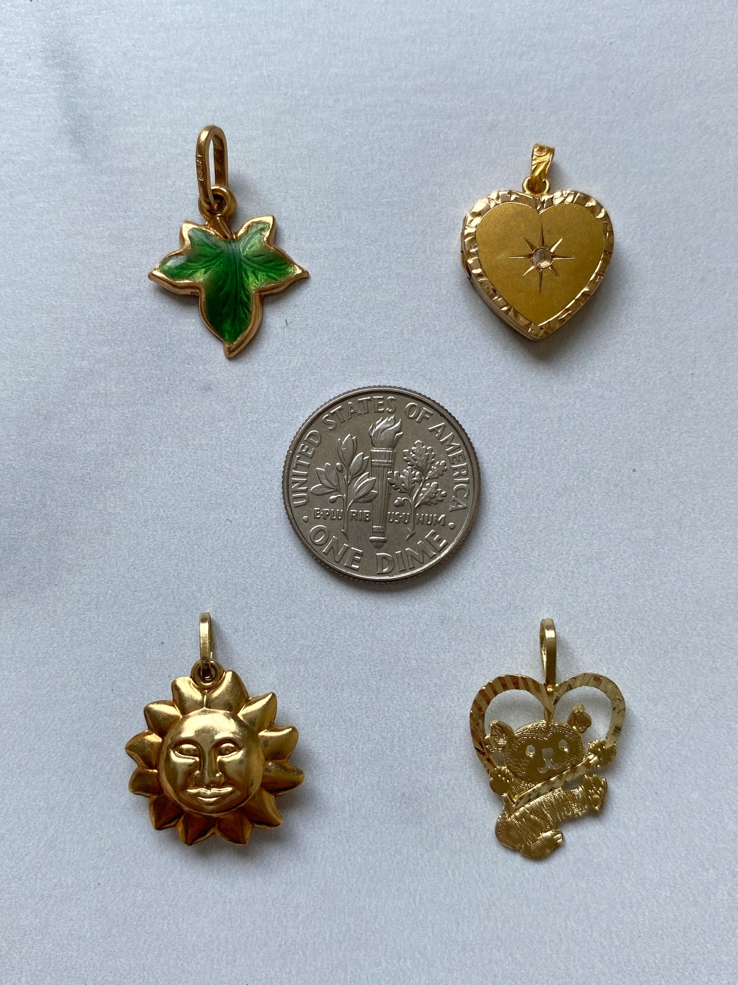 Small pendants and charms