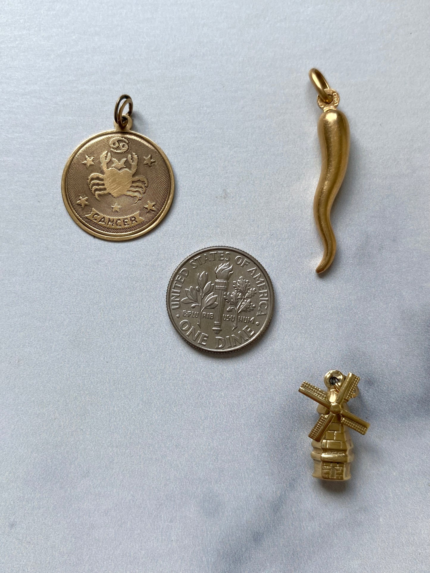 Small pendants and charms