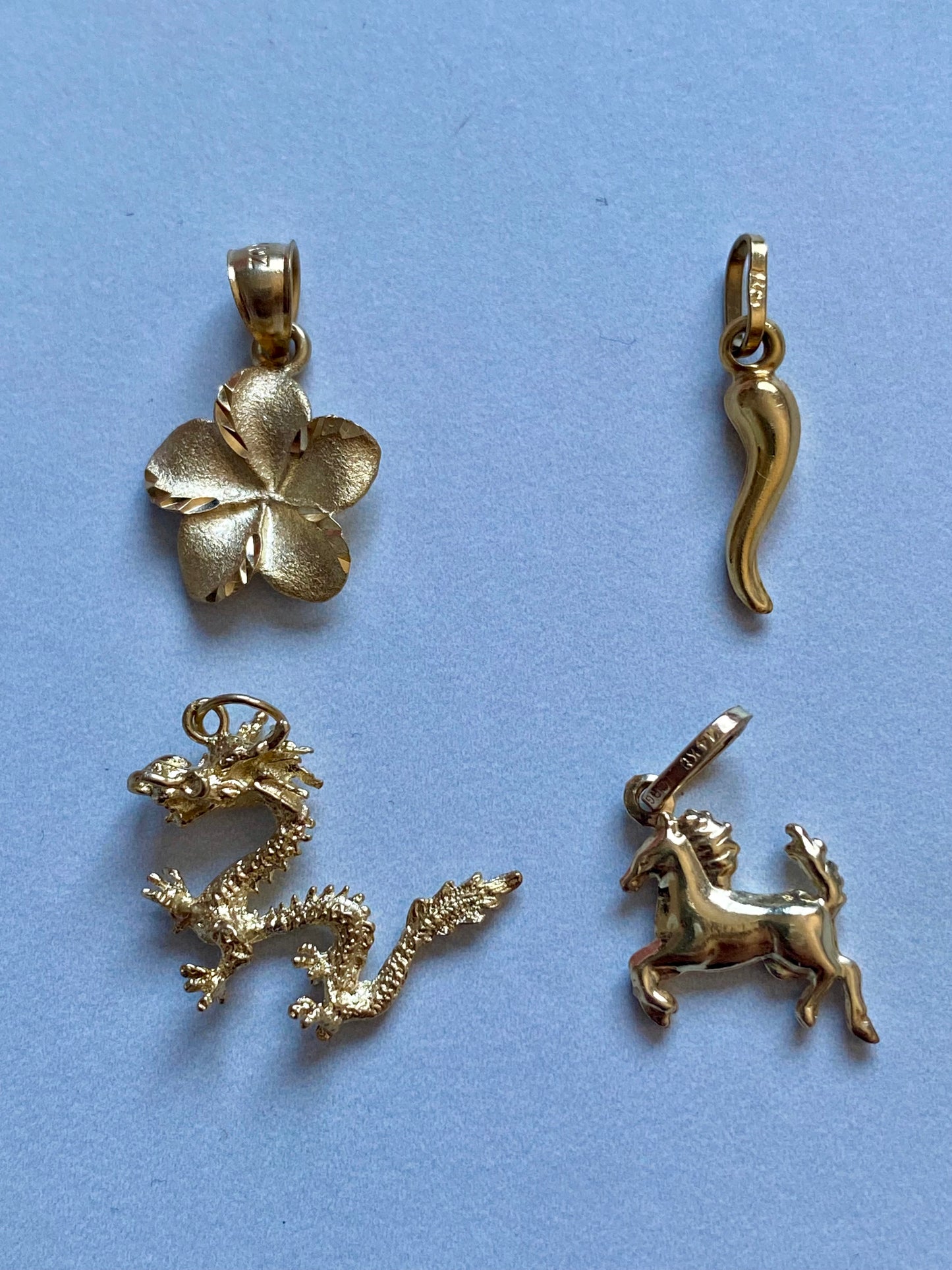 Small pendants and charms