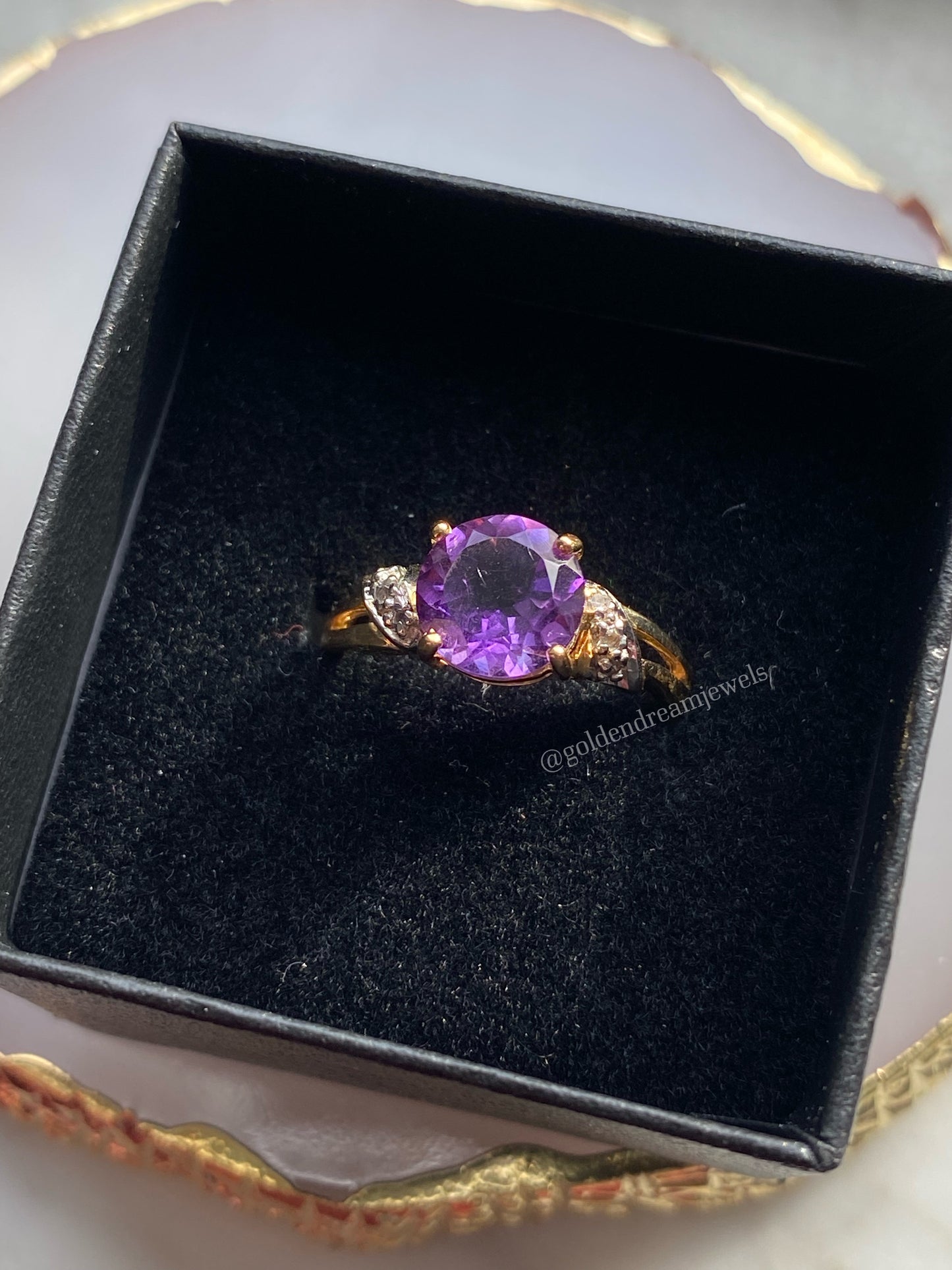 Amethyst ring