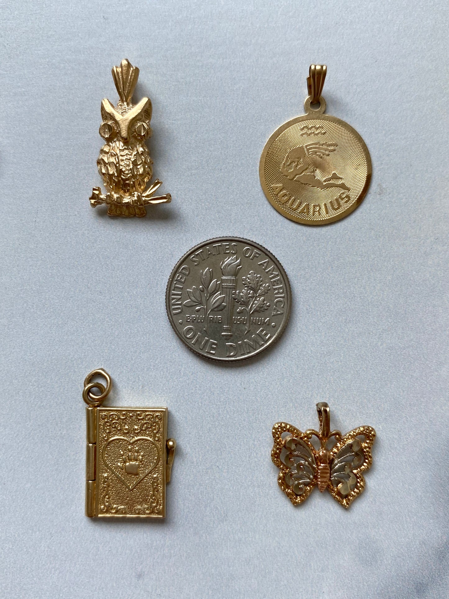 Small pendants and charms