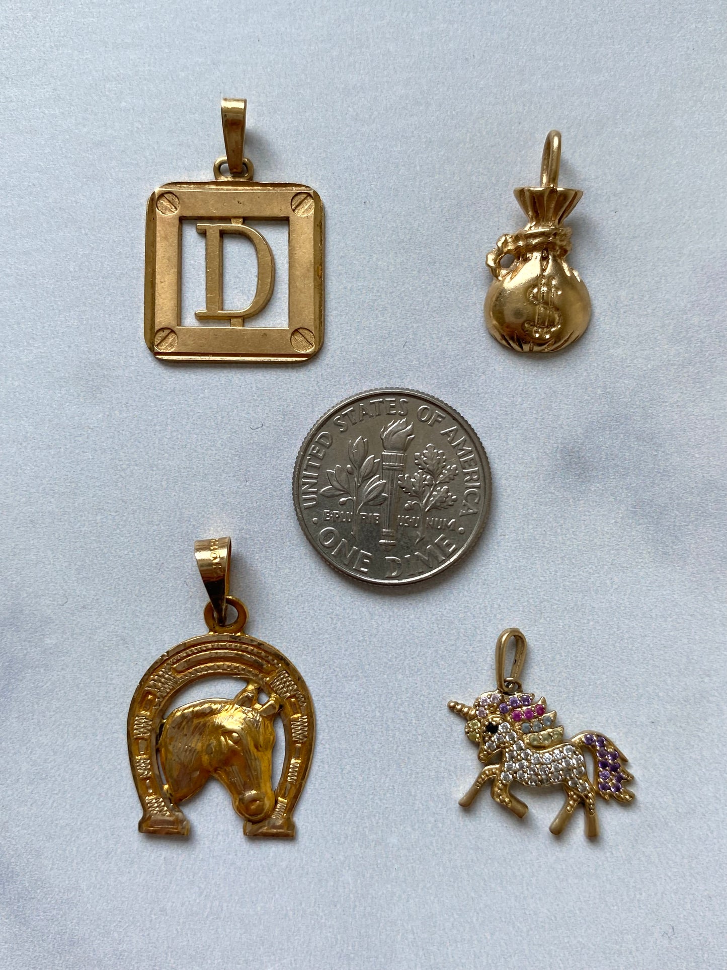 Small pendants and charms