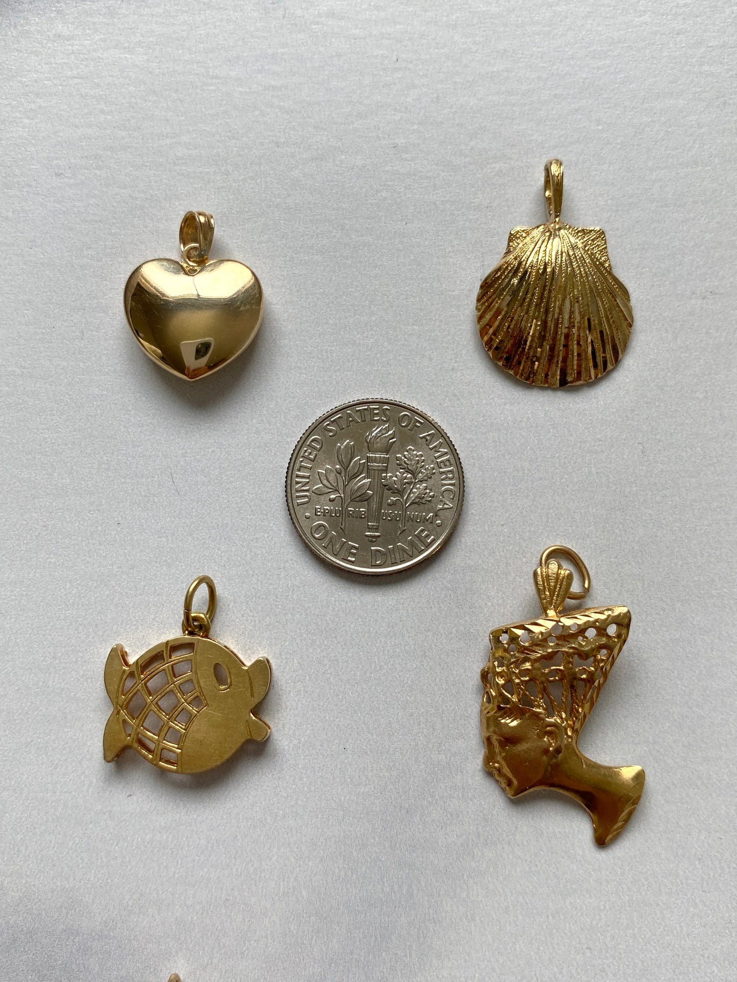 Small pendants and charms