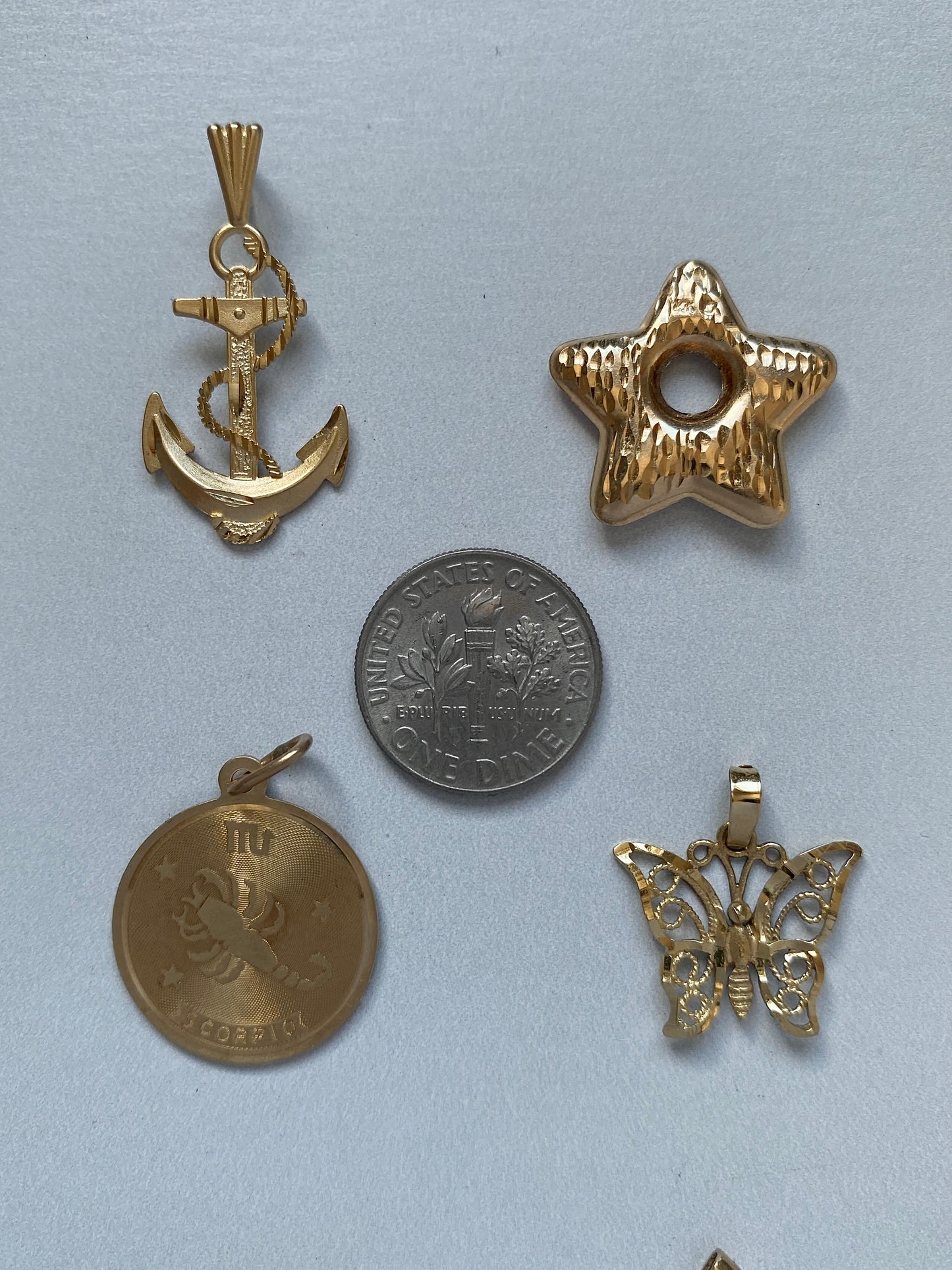 Small pendants and charms